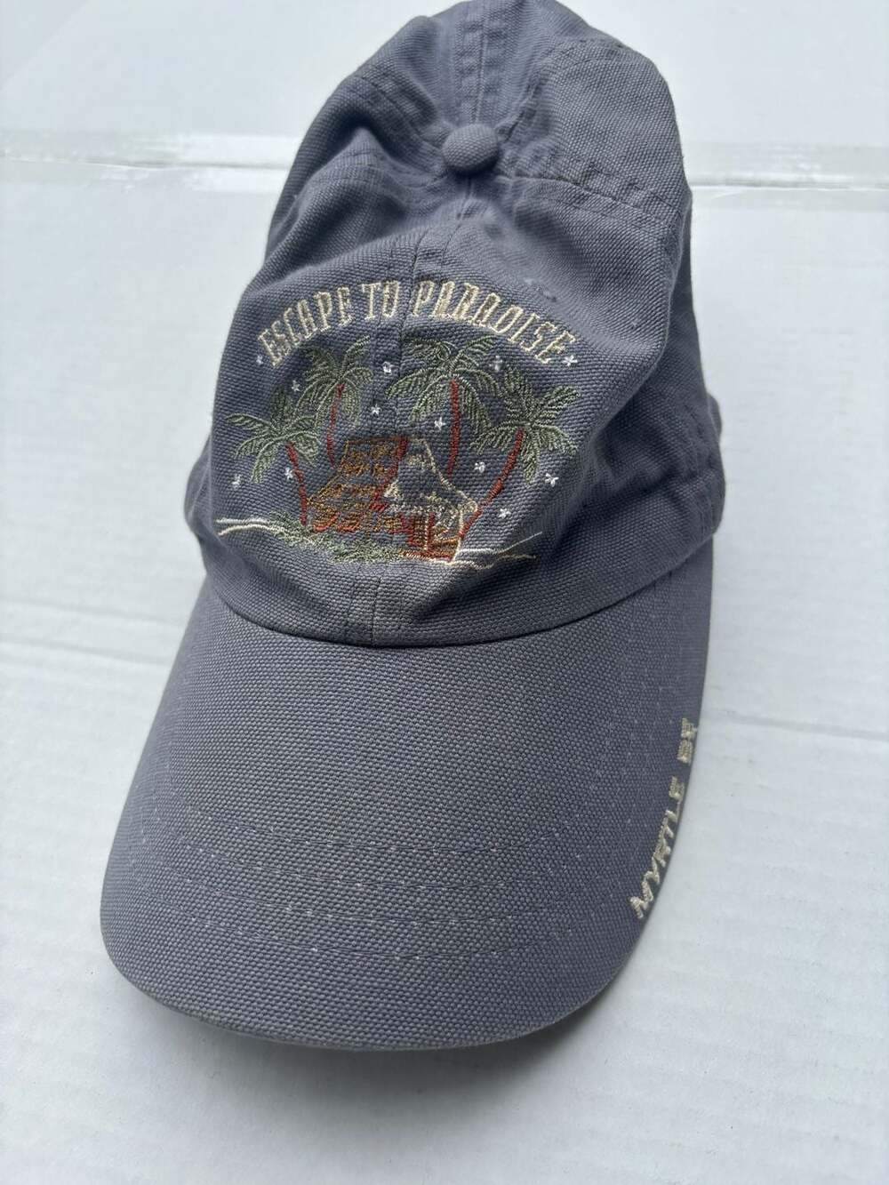 Jimmy Buffett's Margaritaville Myrtle Beach Escape To Paradise Embroidered Hat
